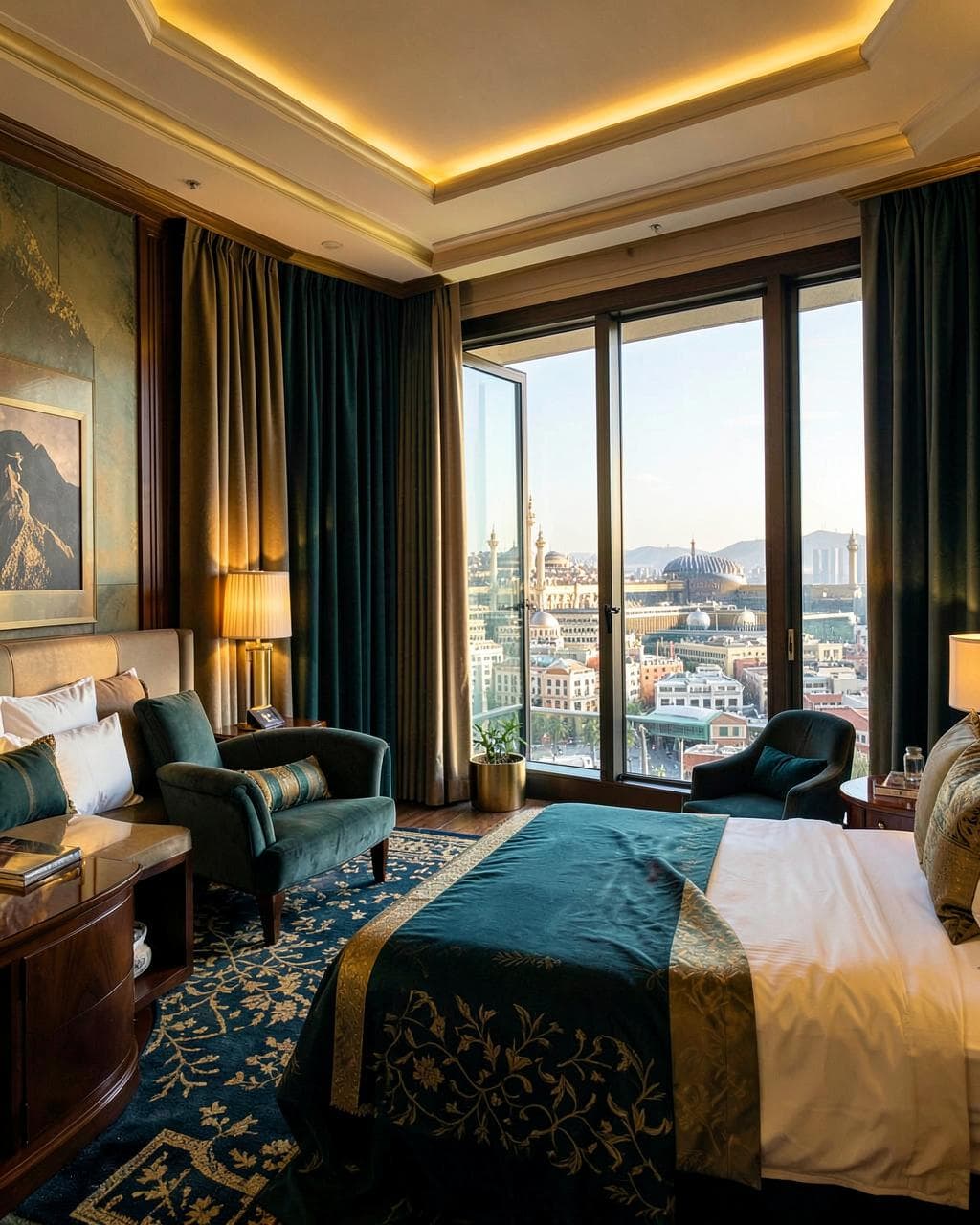 Hotel room interior